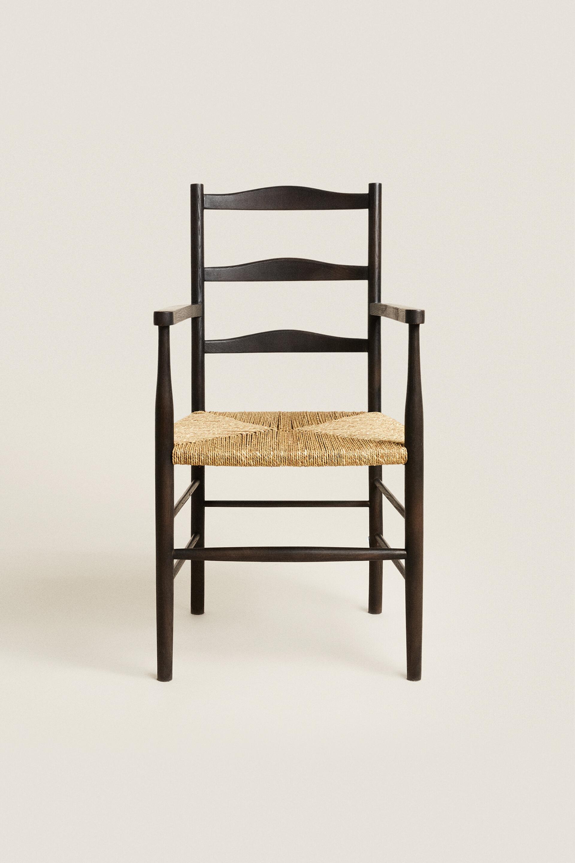 

СТУЛ ЯСЕНЬ И МОРСКАЯ ГРАССА С ПОДЛОКОТНИКАМИ