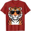 Tiger Costume for Men Women Boys Zoo Tiger Print Tiger Lover T-Shirt