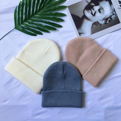 Cappello a Cuffia Semplice Monocolore Unisex Tendenza Quotidiana Moda