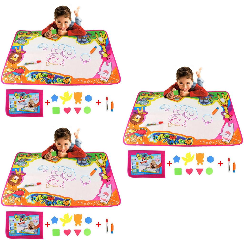 Kinder Aqua Doodle Wassermal-Zeichenmatte mit großem bunten Schreibbrett