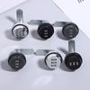 3 Digital Code Combination Cabinet Lock Zinc Alloy Password Locks Security Home Automation Cam Lock For Mailbox Cabinet Door
