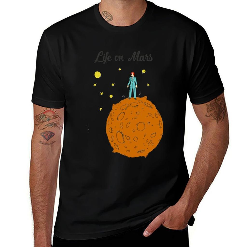 Life On Mars T-shirt Anime T Shirts For Man Printed T Shirts For Man Essential T Shirt T-shirt
