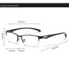 New Business Computer Short Sight Glasses for Men Women Finished Blue Light Blocking Minus Eyewear Diopter Eyeglasses 0 To -6.0