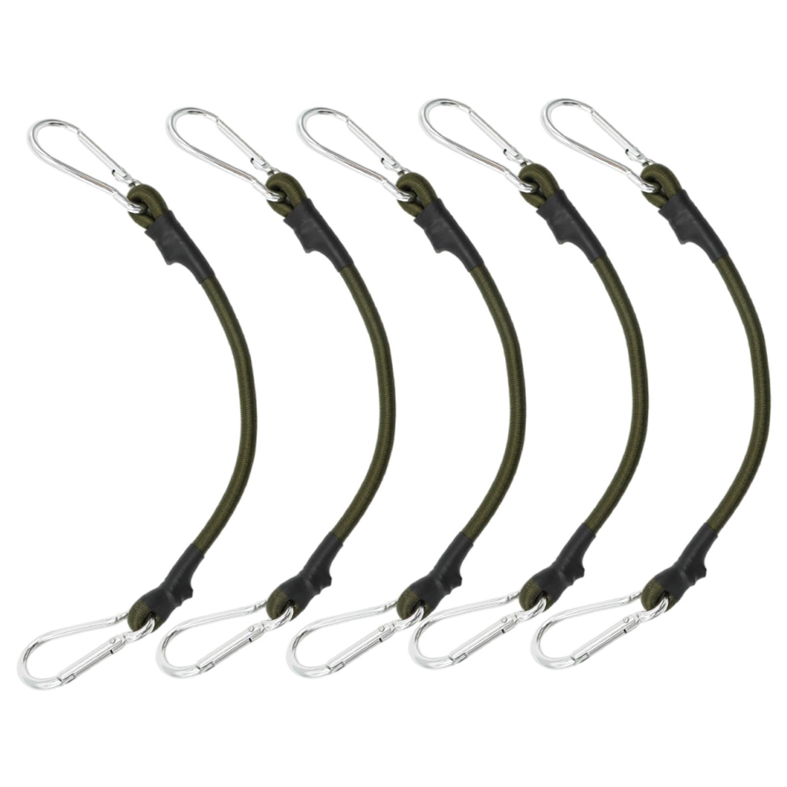 

Набор из 5 натяжных ремней с карабином, эластичный шнур-экспандер с крюком в 4 размерах, резиновый натяжитель с крюком-карабином 30