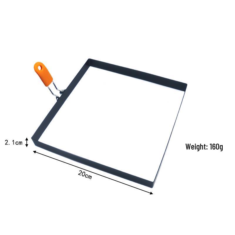 Stainless Steel Non-stick Square Egg and Patty Mold