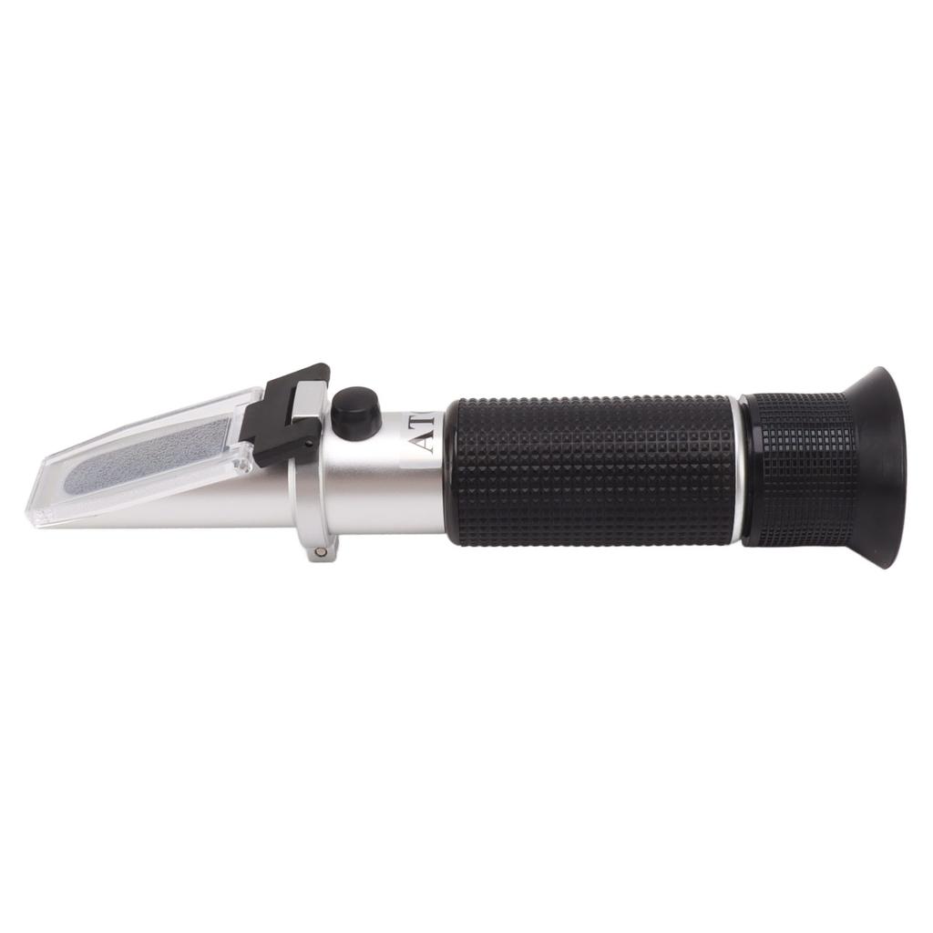 Handheld Refractometer 1.000 To 1.130 SG 0 To 32 Brix Sugar Alcohol Meter with Auto Temp