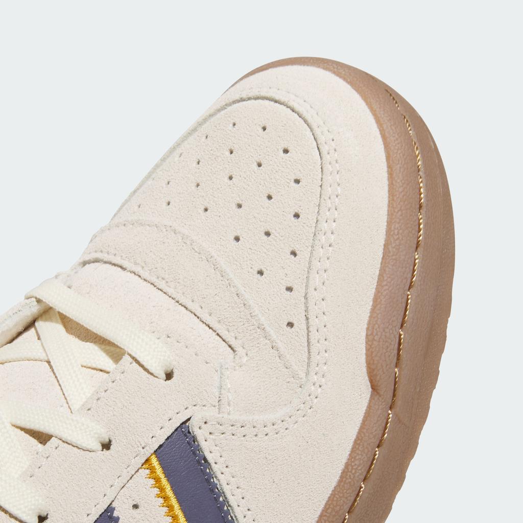 adidas Forum Low CL White Preloved Violet Yellow