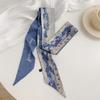Korean Style Silk Scarf and Hairband Set - Versatile Women's Accessory for Summer