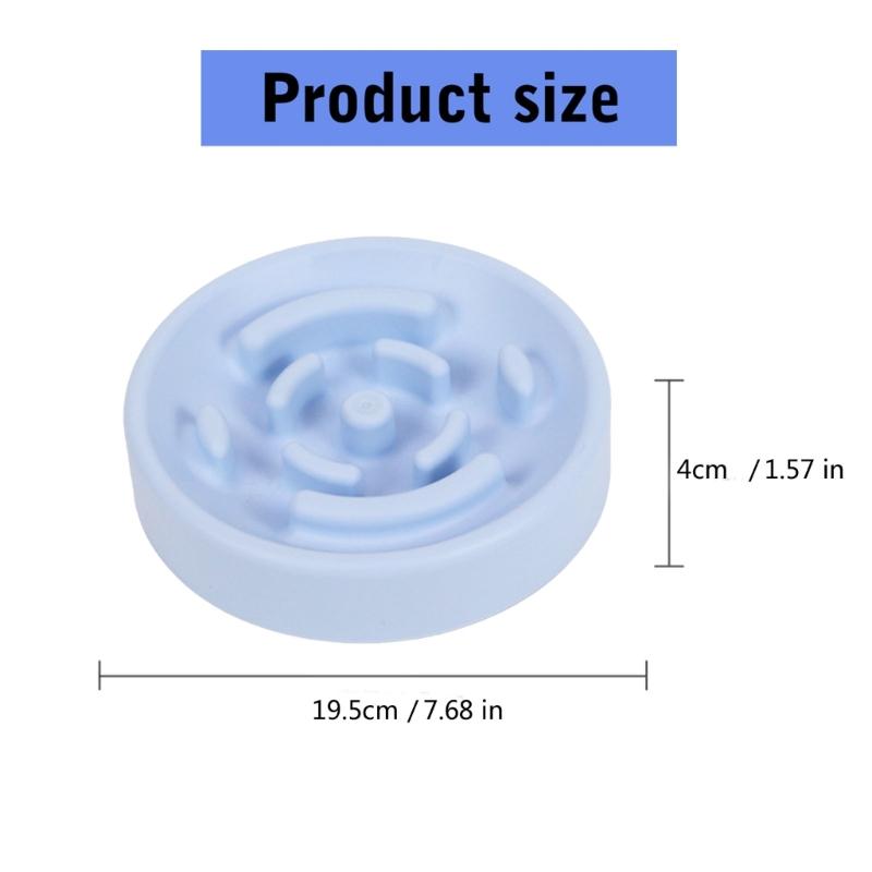 Durability Slow Feeders Bowl Regulable Dog Slow Feeders Comfortable Cats Bowl for Slow Eating