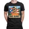 Art Bad Bunny Debi Tirar Mas Fotos T Shirts for Men Cotton Funny T-Shirt O Neck Tees Short Sleeve Clothes Printed - Men's Su...