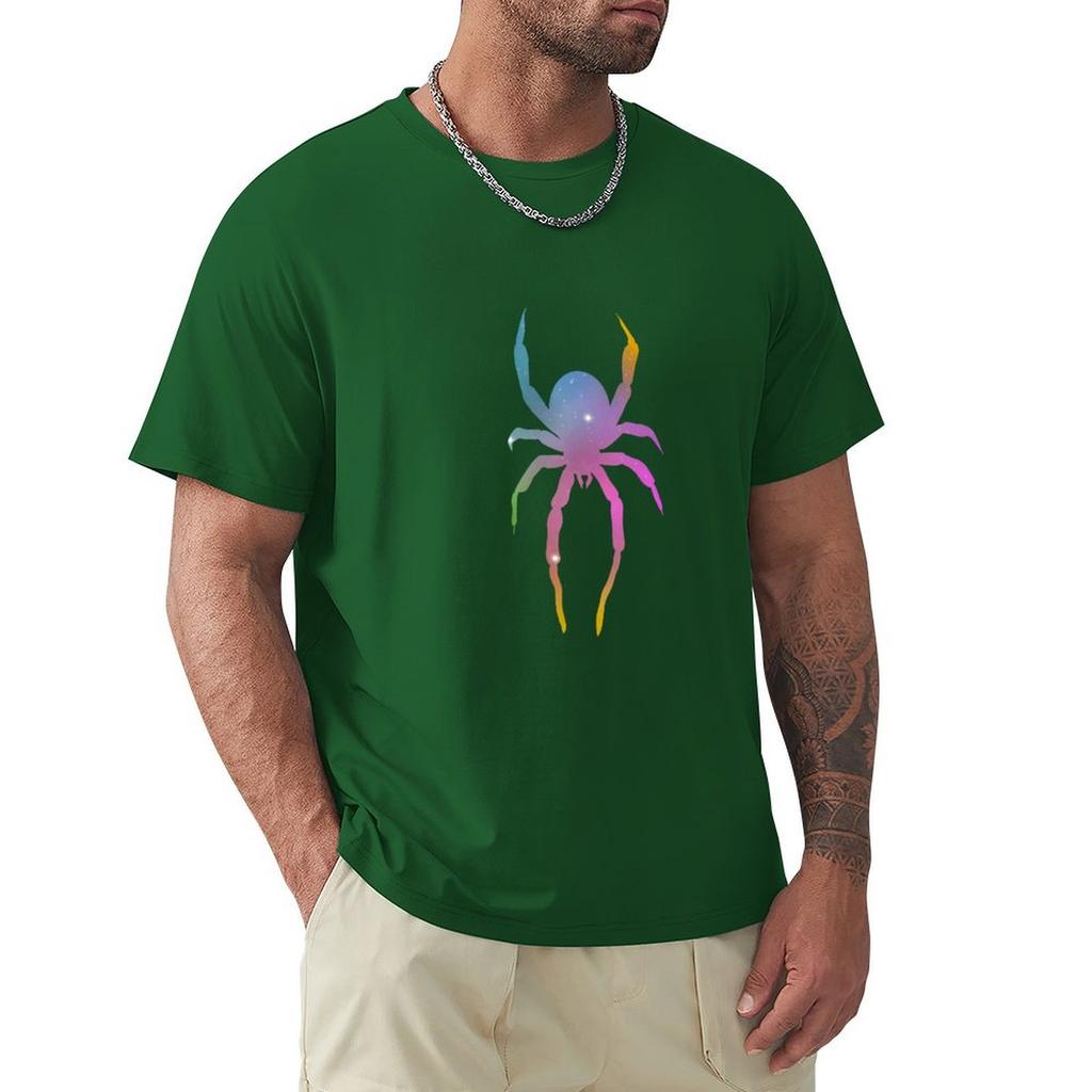 Spaced Out Spider! Halloween & Horror T-Shirt Sublime Custom Shirt Sweat Heavyweights Men Tshirt