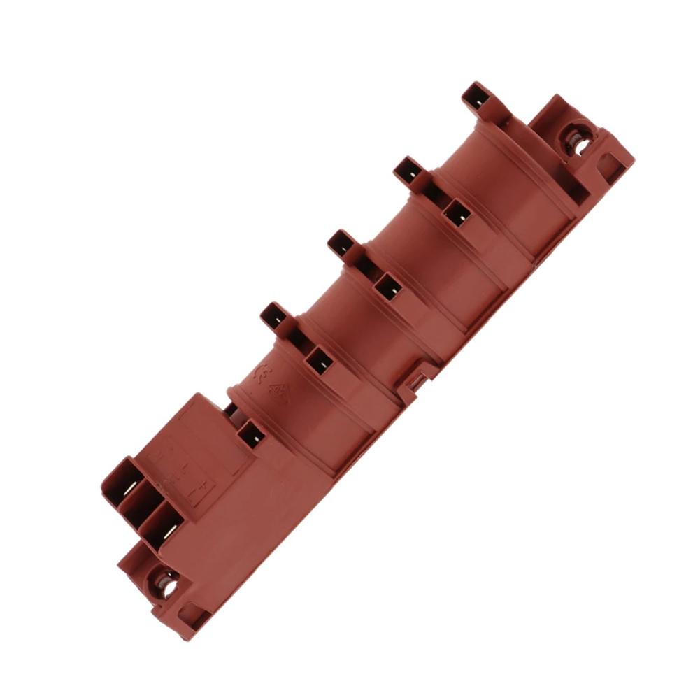 Eight Port AC 220V Igniter For Gas Stoves Ovens And Barbecue Grills Stable Ignition Brown