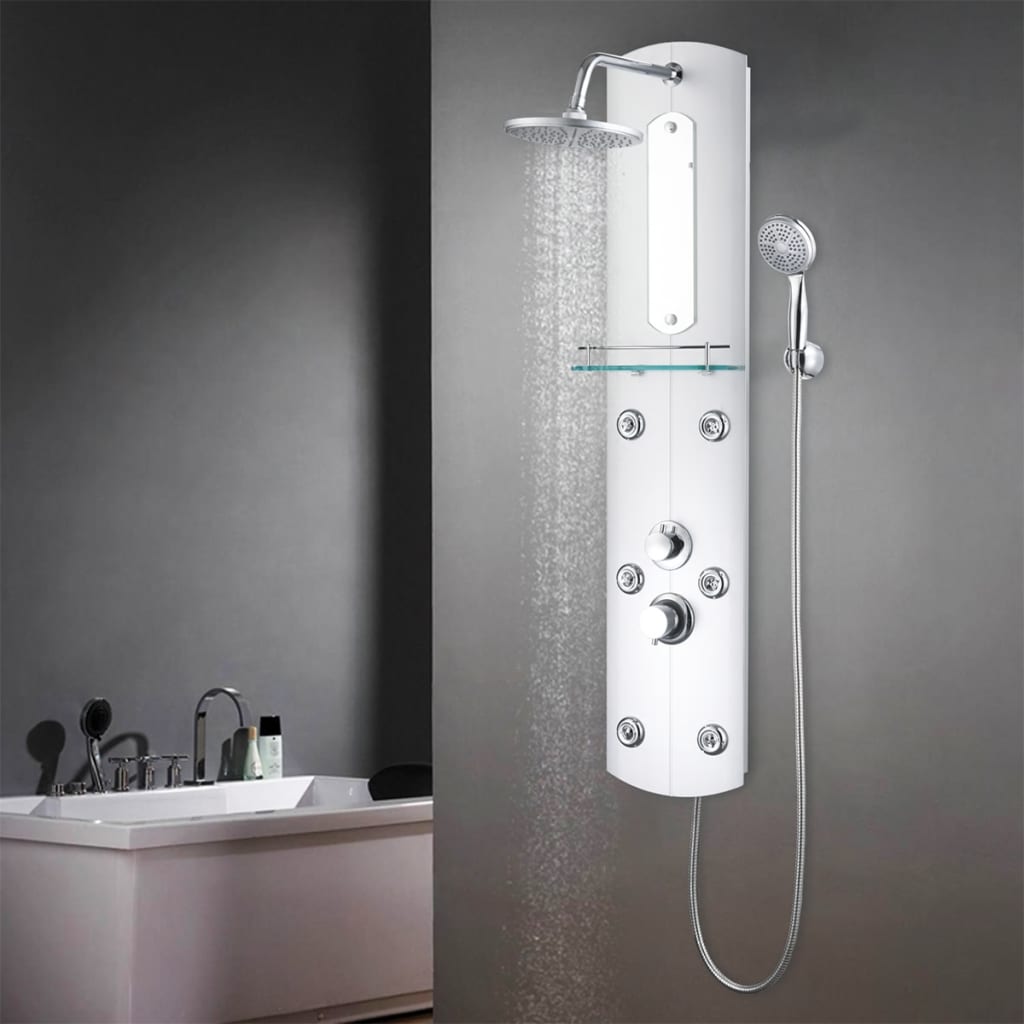 Shower Panel 25*43*120 Cm Silver