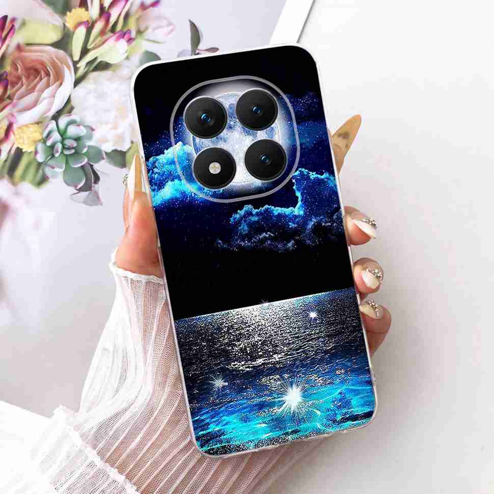 Für Xiaomi Redmi Note 15 Pro Plus ProPlus 5G Hülle Blume Cartoon Hülle Weiche Silikonhülle Für Redmi Note 15 Pro+ Hülle