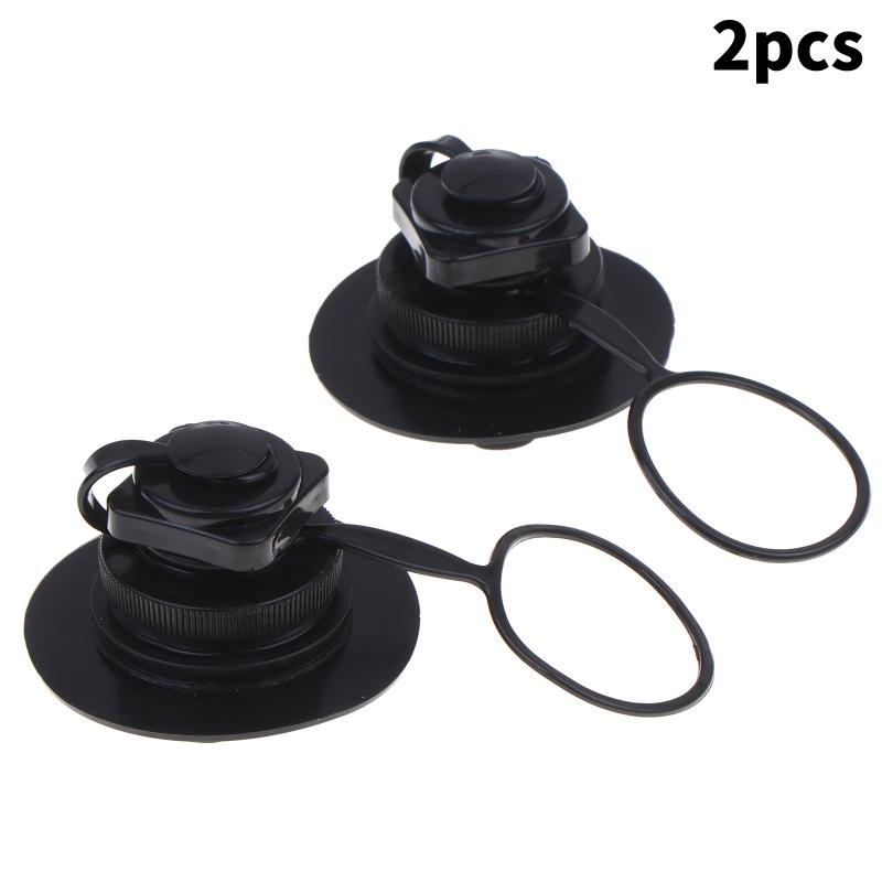 1/2Pcs 22Mm Replacement Air Valve Screw With Base Pvc For Inflatable Pool Boats Kayak Rafting Rubber Dinghy Airbed Air Plug Boat