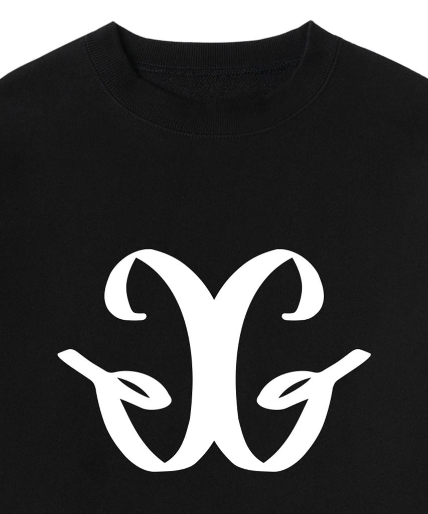 GRAVER [Unisex] G Logo Sweatshirt_Black