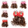 2Pcs Headwear Kids Hairpin Wig Cute Girl Curly Hair Princess Children Hair Clip  Baby