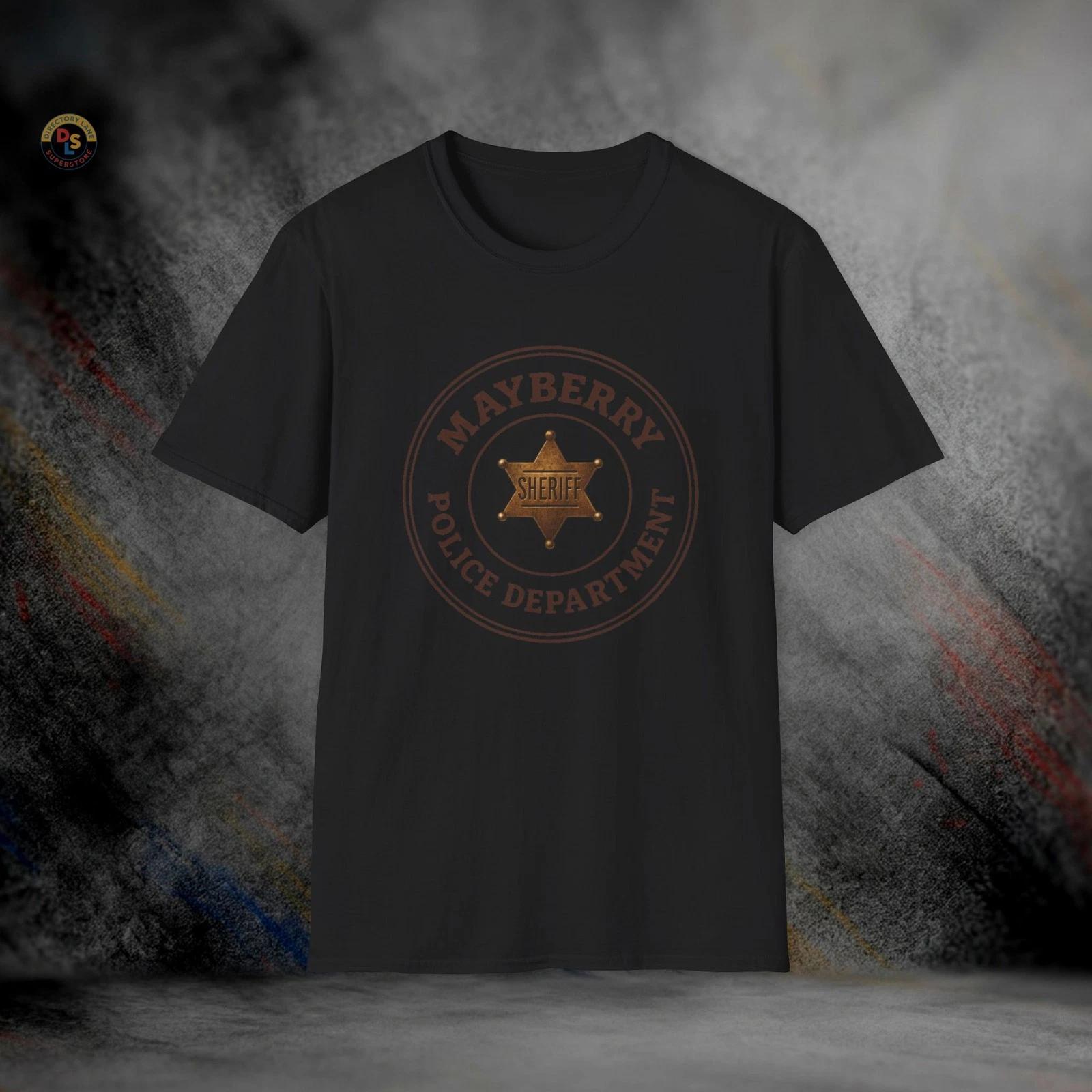 Mayberry Police Department Andy Griffith Show T-Shirt | Softstyle Tee XS