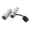 WEIPU SF12  2 3 4 5 6 7 9Pin Industrial Waterproof Connector Adapter Plug  Scoket Solder Threaded Coupling Sensor SF1210 SF1211