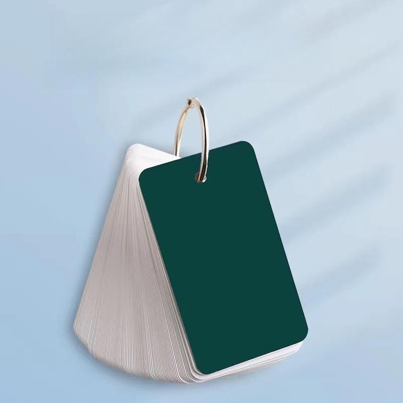 Cuaderno portátil, Bloc de notas de hojas sueltas, anillo, nota adhesiva para el personal, estudiantes, artículos de papelería Kawaii, tarjetas para diario, folleto de estilo