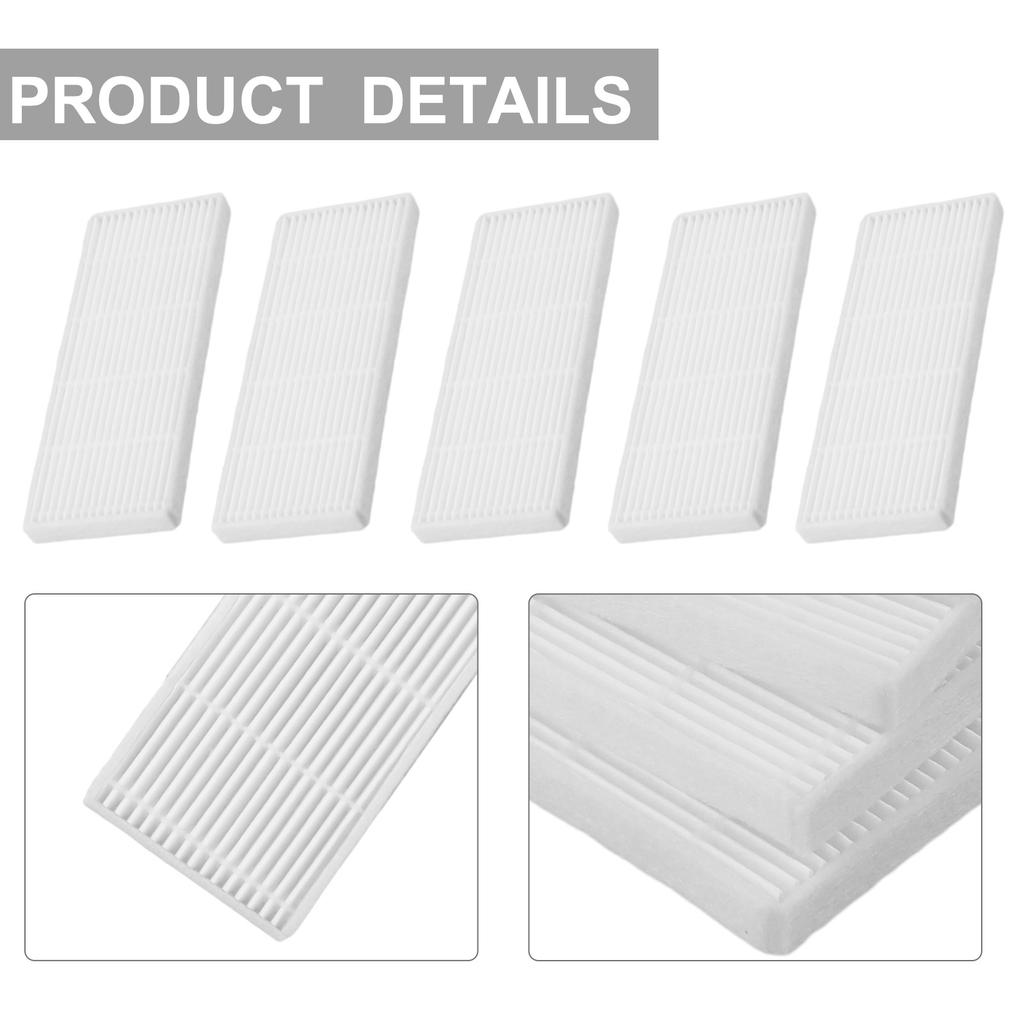 Optimal Filtration Solution with 5pcs Filter Kit for SENCOR SRV 4200BK 4250SL 2230TI 6250BK 9250BK Vacuum Cleaner