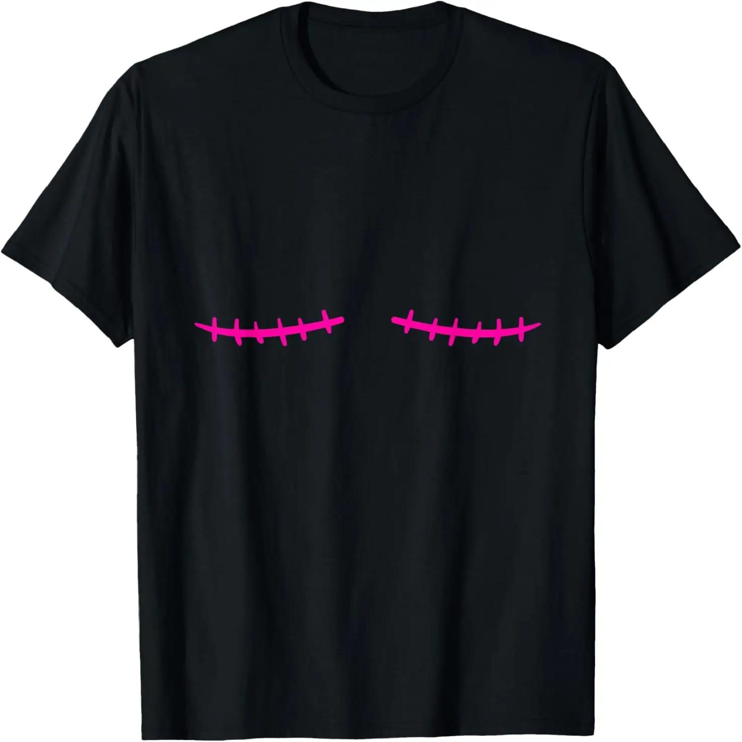 Double Mastectomy Breast Cancer Survivor T-Shirt S