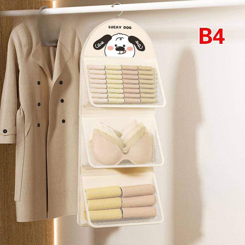 Netzbeutel zur Aufbewahrung mit großer Kapazität, Aufbewahrungstasche, wiederverwendbare Netztasche zur Aufbewahrung von Gemüse, Unterwäsche und Socken, Aufbewahrungsnetzbeutel zum Aufhängen in der Küche