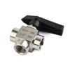 304 Stainless Steel Ball Valve BSPP G1/2 High Pressure