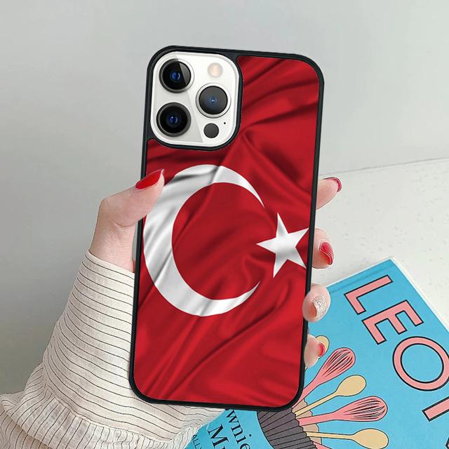 Turkei Turkey Ataturk Flag phone Case Cover For apple 16 Plus iPhone 17 Air 16 15 14 11 12 13 Pro Max coque