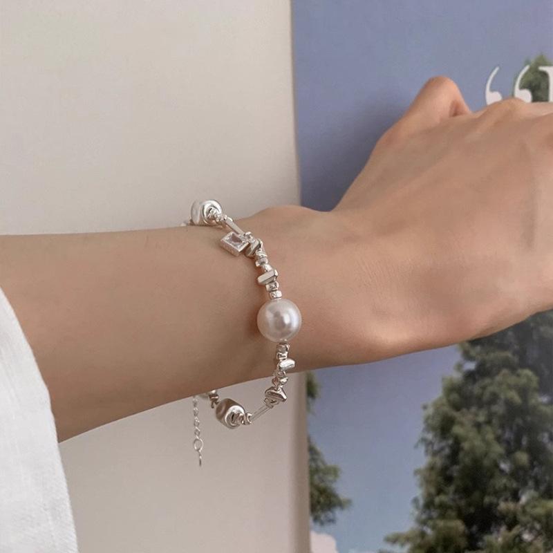 925 Sterling Silver Thai Silver Bracelet for Women Vintage Geometric Heart Love Lucky Punk Jewelry 2026 New