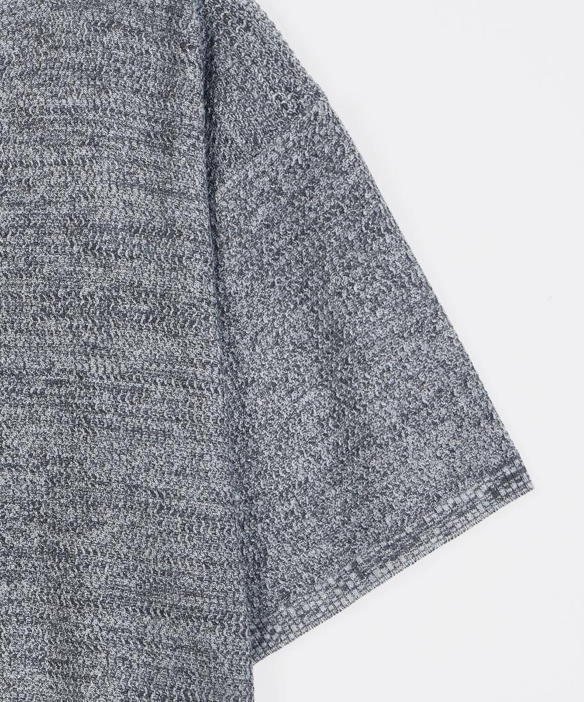 GLW Two-Tone Mixed Half Knit Gray
