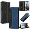 For Google Pixel 10A Case Magnetic Flip Case for Funda Google 10A Pixel 10a GE1GQ Phone Cover Fashion Color Block Leather Etui