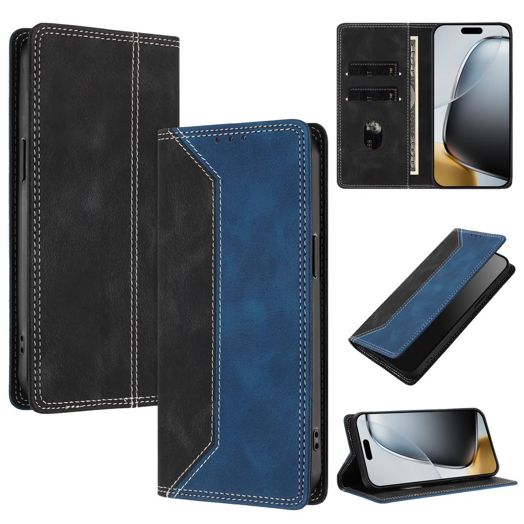 For Google Pixel 10A Case Magnetic Flip Case for Funda Google 10A Pixel 10a GE1GQ Phone Cover Fashion Color Block Leather Etui