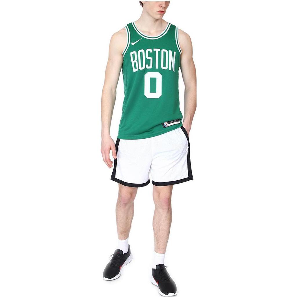 Nike NBA Basketball Jersey Fan Edition 2020 Season, Breathable Quick-Dry, Loose Fit Men Tops Green CW3659-314
