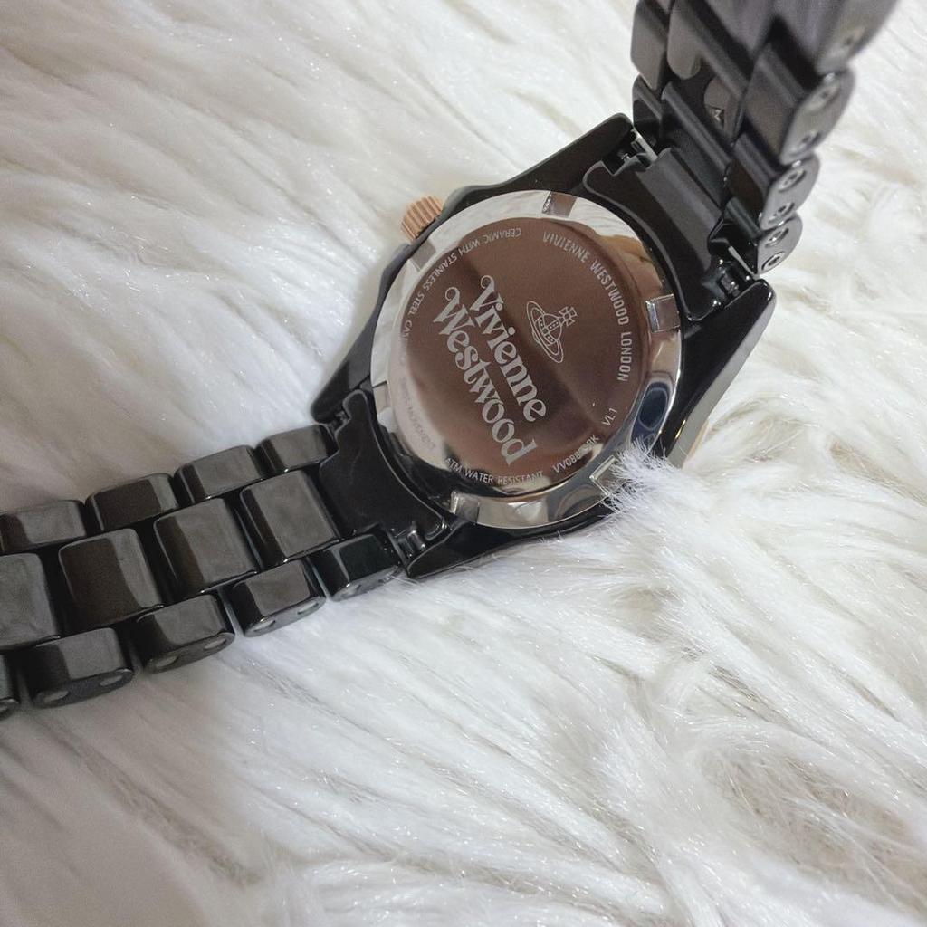 Used Vivienne Westwood Watch Quartz Gold Orb