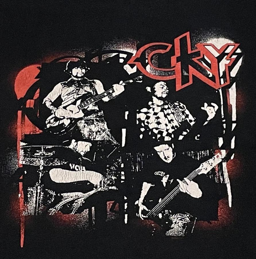 Rare Vintage CKY Band Tour Live Tee Shirt For Adult SB173 XL