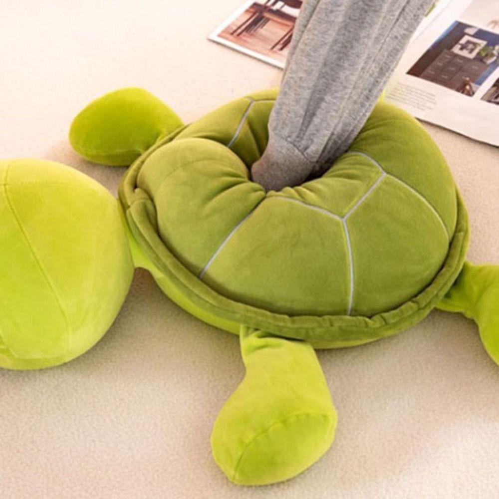 Stuffed Doll Turtle Doll Throw Pillow Fluffy Tortoise Stuffed Toy  Children Gift