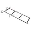 Boat Foldable 4 Steps Ladder Removable Adjustable Anti Slip 316 Stainless Steel Stern Mount for Pontoon Yachts