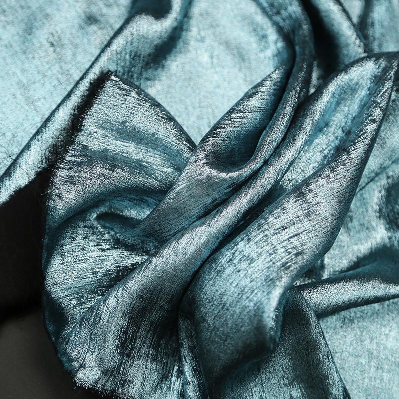 Fluorescencyjny Szyfon Specjalny Tłoczony na Gorąco Materiał Błyszcząca Kamizelka Spódnica Modny Materiał Projektancki Odpowiedni na Sukienki na Imprezę