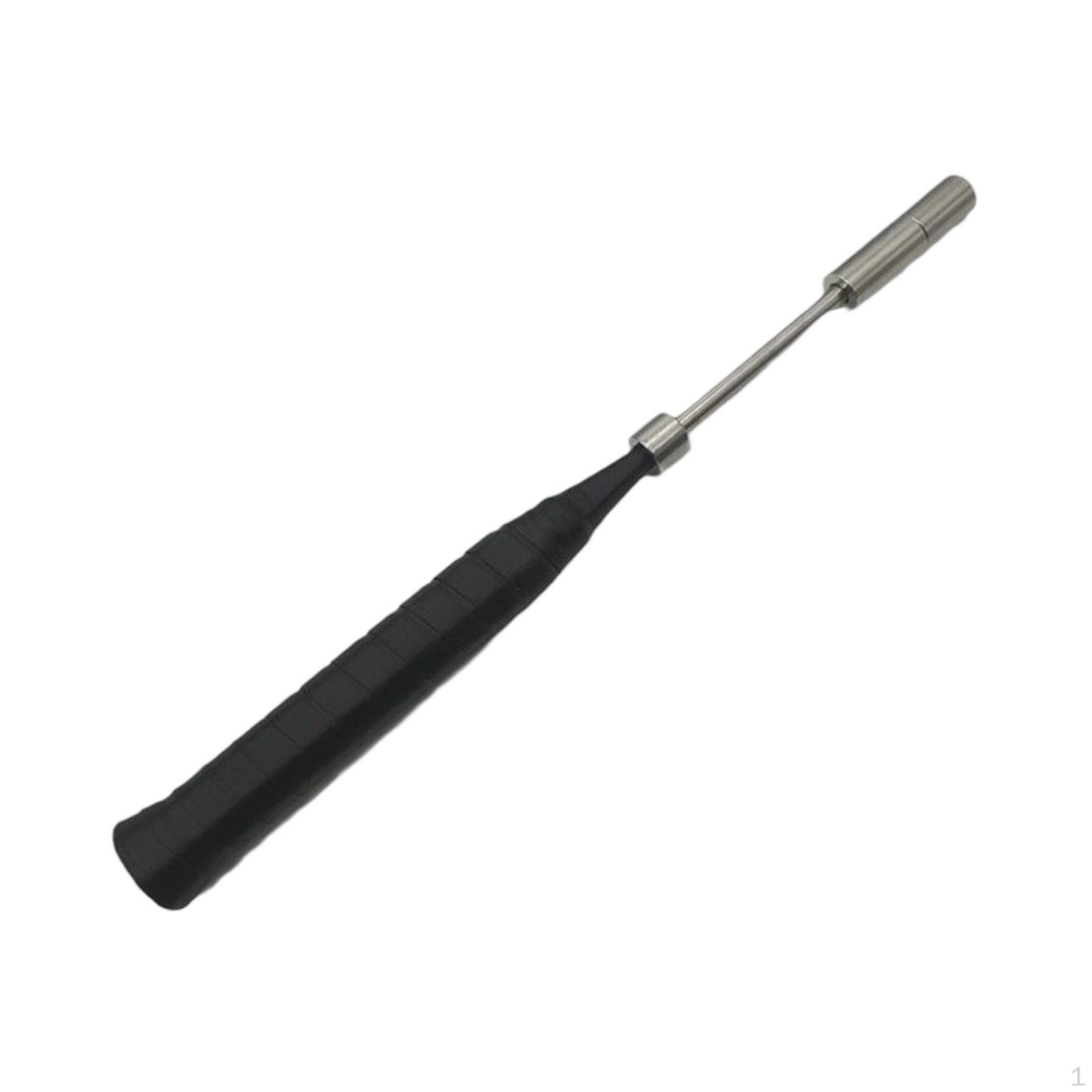 

Badminton Aid Post for Beginners, Professional Portable Wrist And Grip Strength Training Tool. Black Grip Tape