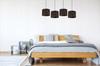 Hanging Lamp, Ceiling Chandelier, Lampshade, Pattern, Copper