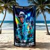 Michael Jackson Style Beach Towel High Absorbency & Quick-Dry Comfortable Lightweight Perfect for Traveling Yoga Camping and Swimming