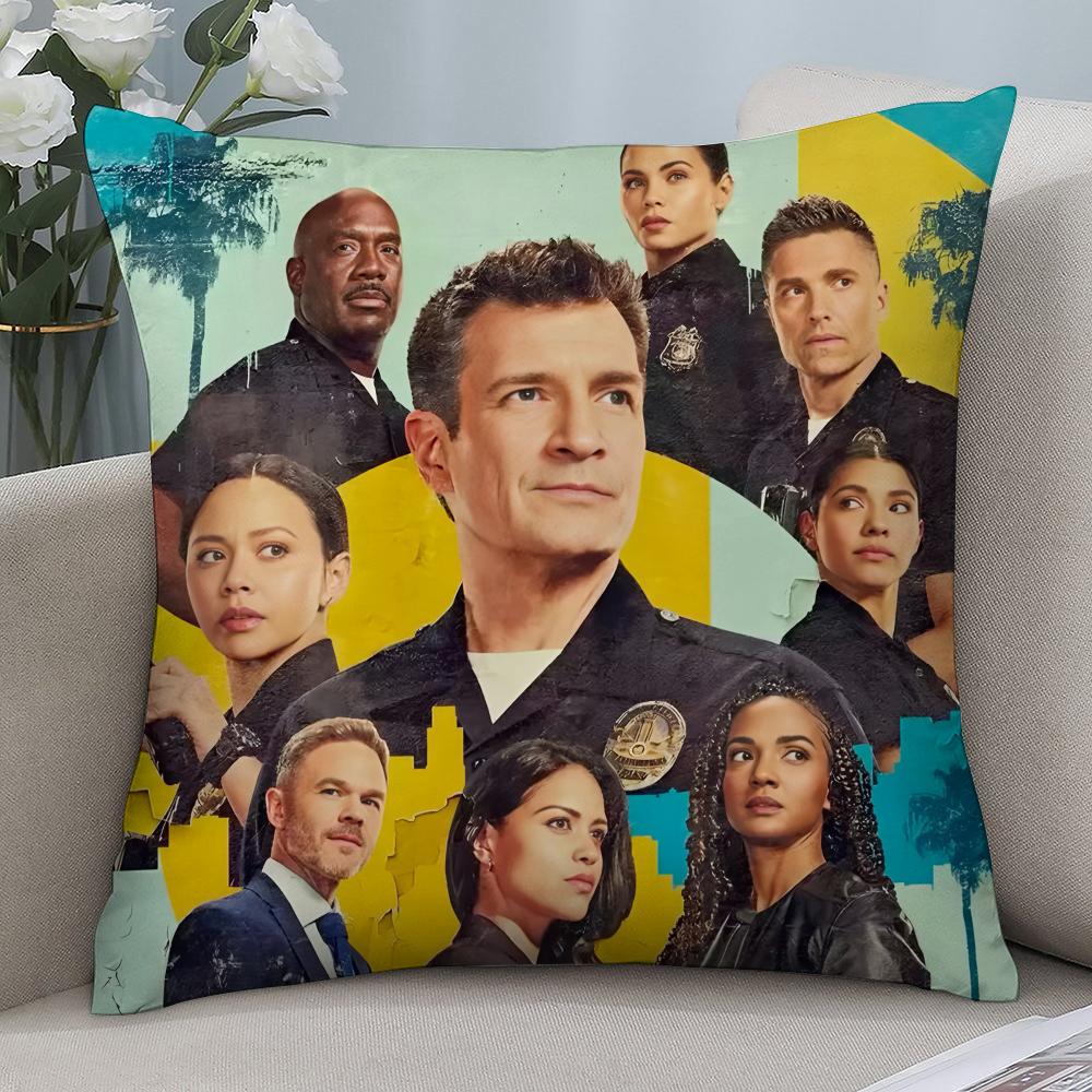 The R-Rookie L A Pillow Case 3D Print Polyester Fiber 40*40 cm Home Sofa Throw Pillow Cover Decoration Festival Gift