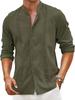 Men's Cuban Style Casual Button Summer Beach Vacation Shirt