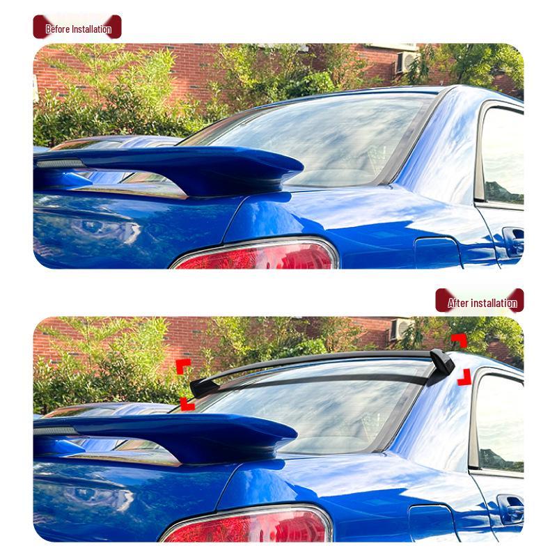 Subaru Impreza WRX STI 2002-07 Roof & Rear Spoiler Deflector Modifications