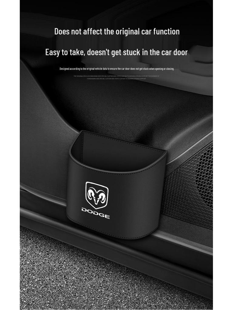 Dodge Challenger Hellcat Hot Wheels Nádoba na odpadky do auta a riešenie na skladovanie