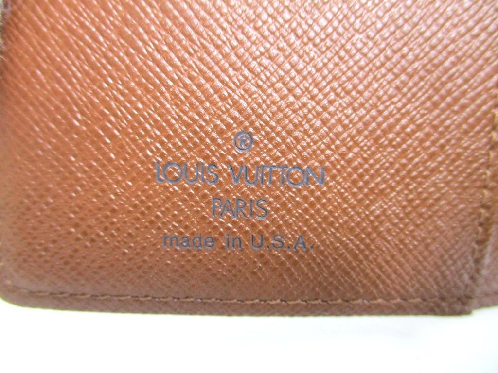 Authentic LOUIS VUITTON Monogram Document Holders Small Ring Agenda Cover #a927  Refurbished