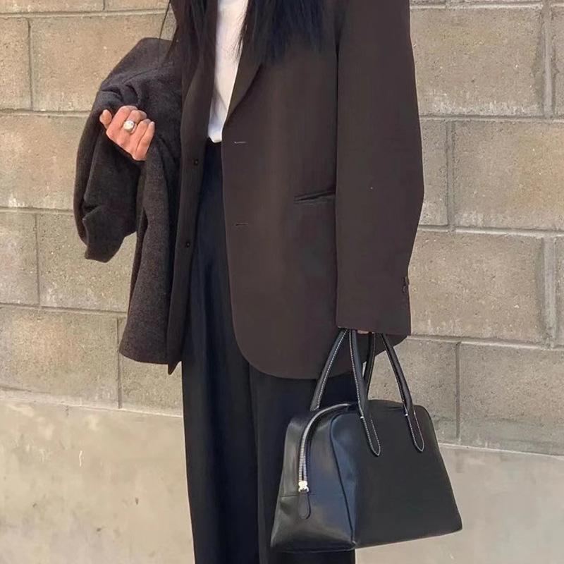 

Женская сумка большой вместимости чёрный