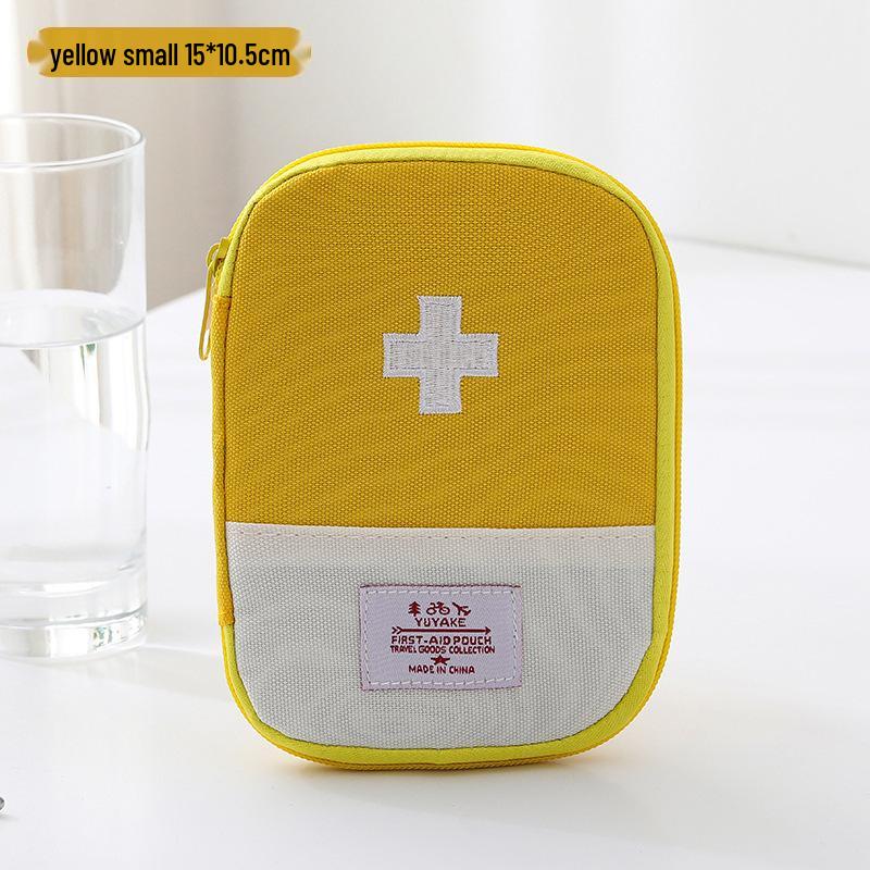 Portable First Aid & Medical Travel Kit - Compact Medicine Storage Bag for Home and Travel