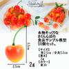Cherry Food 50 Japanese Cherry Lifelike Fruit Models S.fields.inc Replicas, Pieces, 2.5cm, Samples,